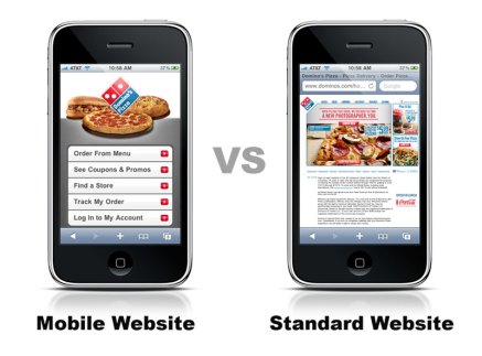 Why Small-to-Medium Sized Enterprises Need to Have a Mobile Presence Mobile-website-comparison-large